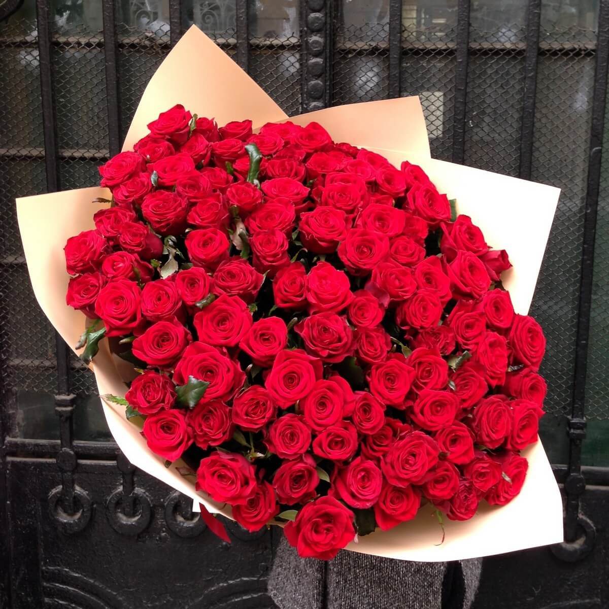 Cuore Ardente: 101 Rose Rosse - BD FIORISTA