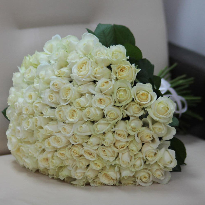 Eleganza Neve : 51 rose bianche - BD FIORISTA