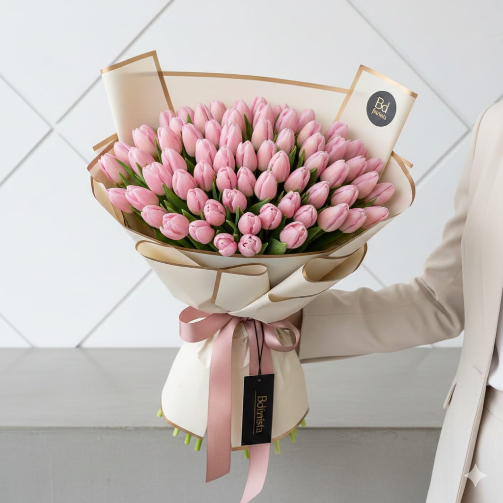 Tulipani ROSA -BD Fiorista Milano