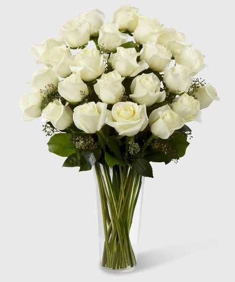 Sinfonia Bianca: 24 rose bianche - BD FIORISTA
