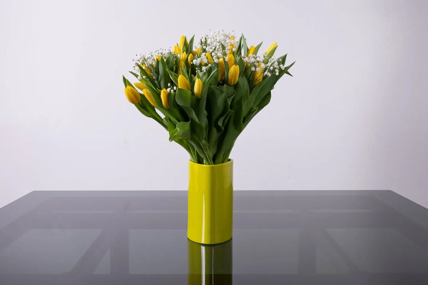 Luminosa Primavera : la gioia dei tulipani gialli a Milano