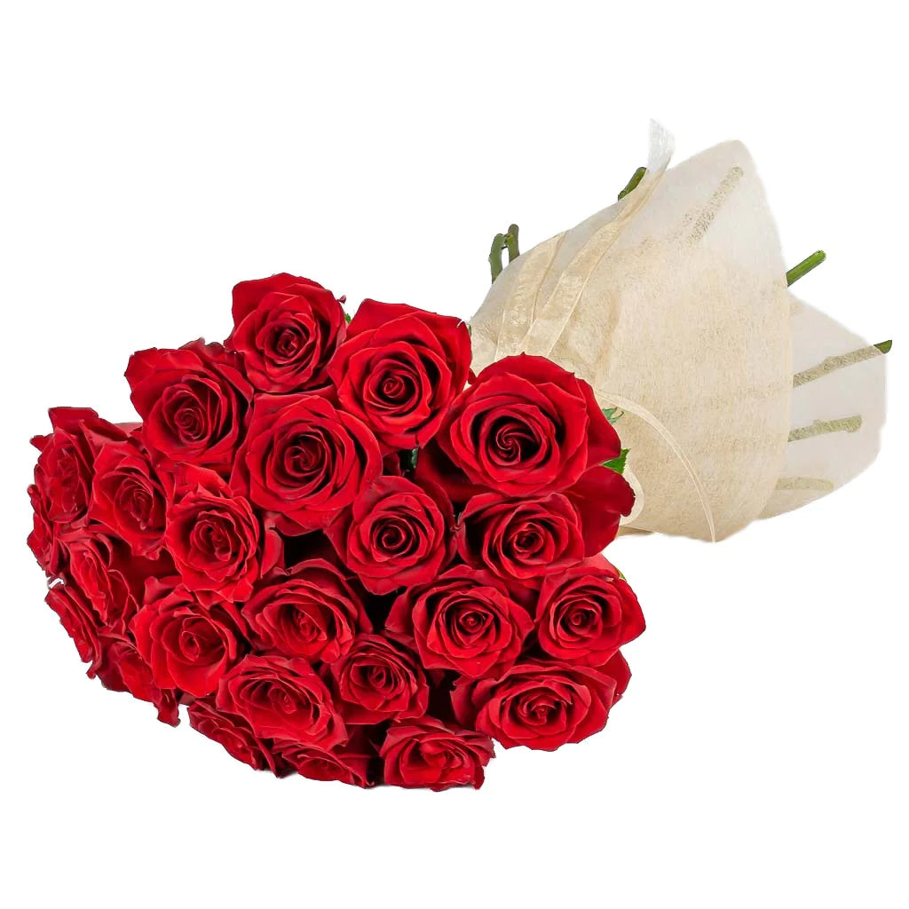 Bouquet RossoAmore: 24 Rose Inebrianti - BD FIORISTA