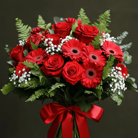 Bouquet Rosso Per Laurea