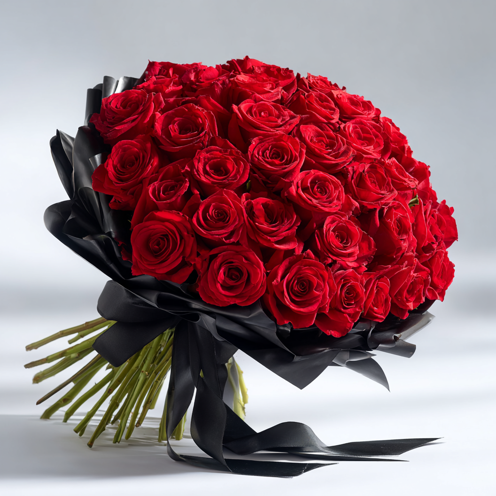 Amore Perfetto: 77 Rose rosse
